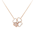 18K Cosmos Clip pendant Necklace