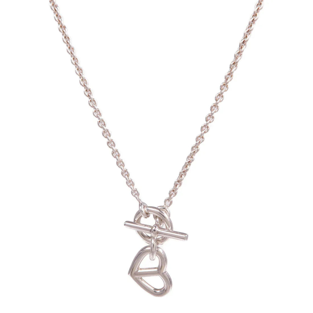 18K Hermes Cache Celine Amulette Pendant Necklace
