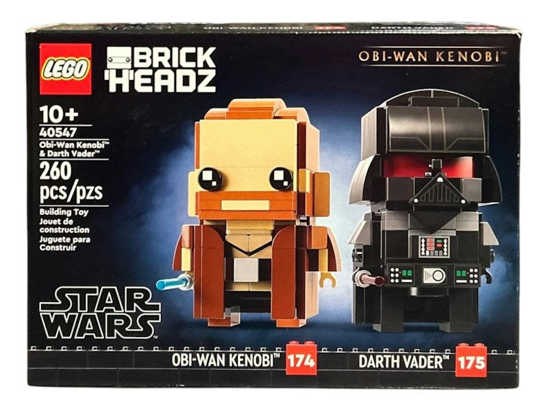 LEGO Brick Headz Star Wars Obi-Wan Kenobi & Darth Vader Set 40547