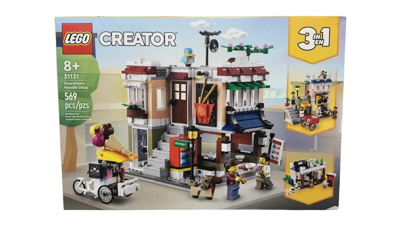 LEGO Creator 3 in 1 Downtown Noodle Shop Set 31131