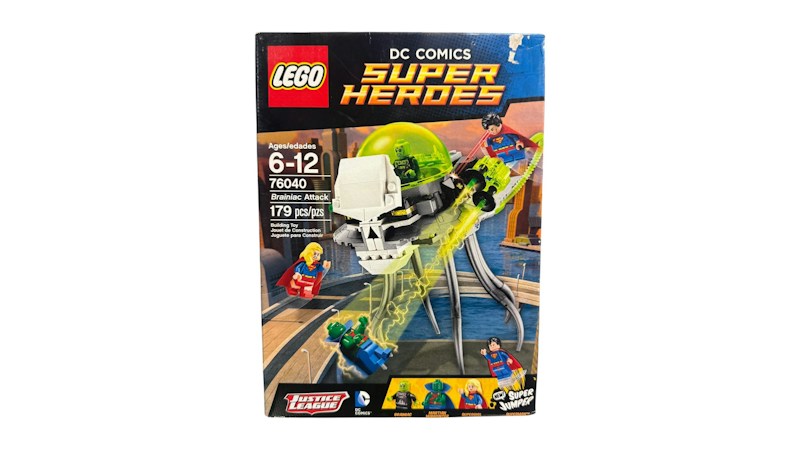 LEGO DC Comics Super Heroes Brainiac Attack Set 76040