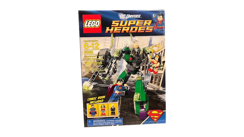 LEGO DC Universe Super Heros Superman- Superman Vs. Power Armour Lex Set 6862