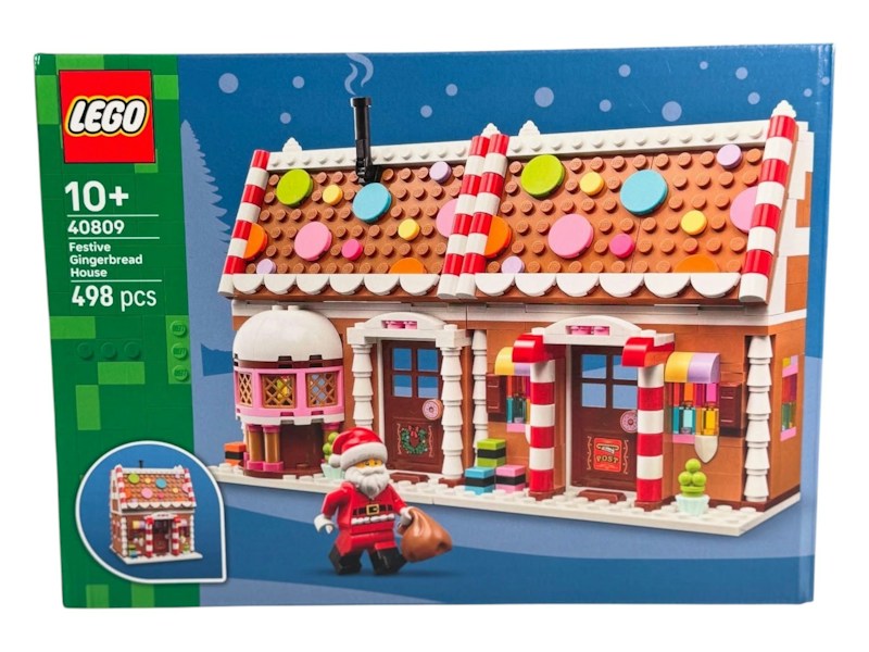 LEGO Festive Gingerbread House Set 40809