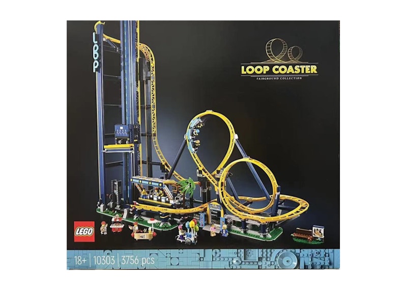 LEGO Icons Fairground Collection Loop Coaster Set 10303