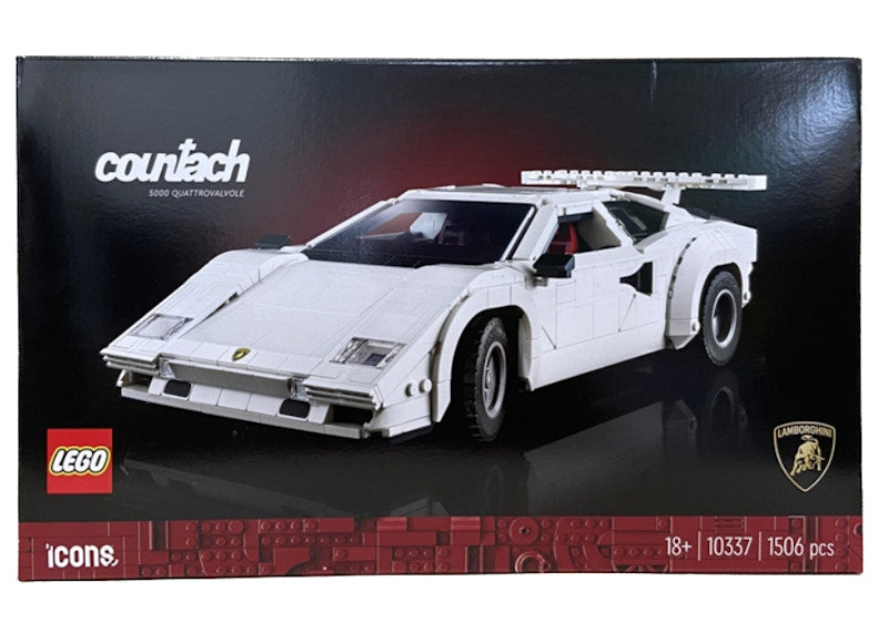 LEGO Icons Lamborghini Countach 5000 Quattrovalvole Set 10337