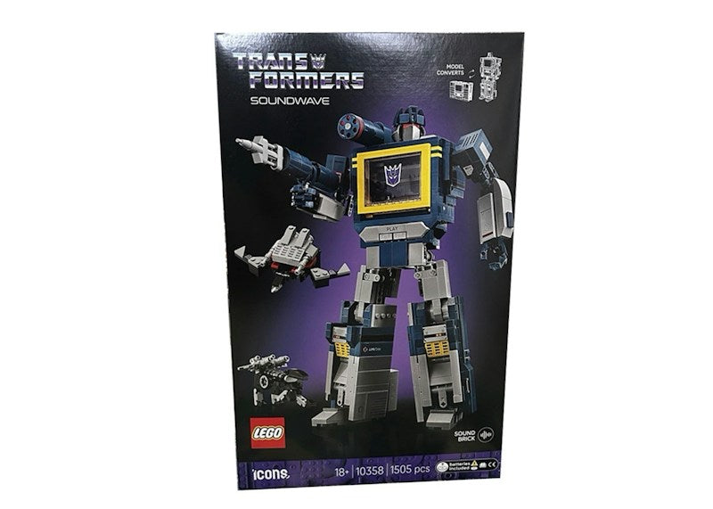 LEGO IconsTransformers: Soundwave Set 10358