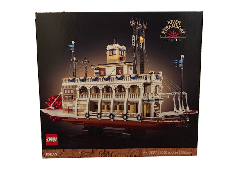 LEGO Ideas River Steamboat Set 21356