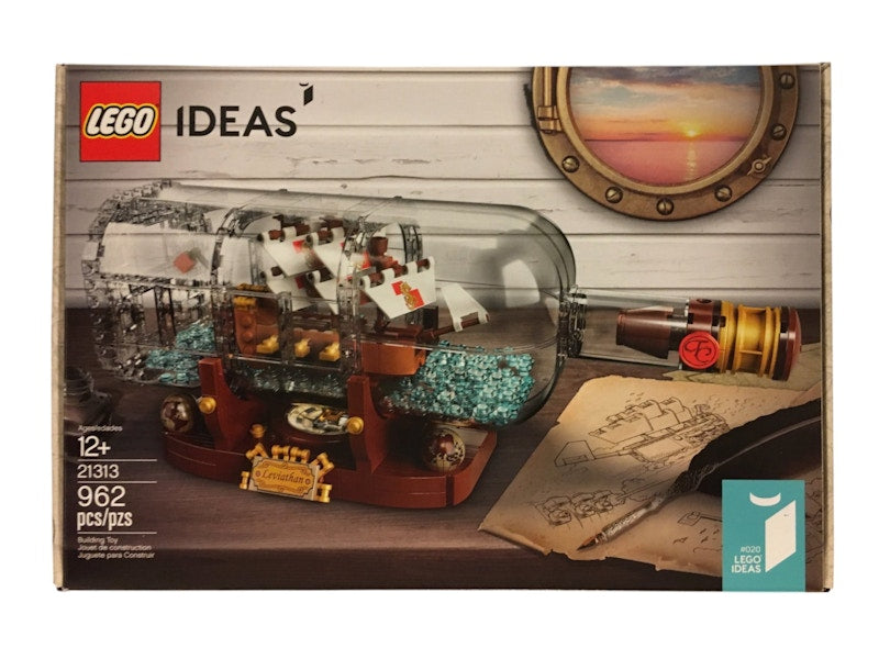 LEGO Ideas Ship in a Bottle Set 21313