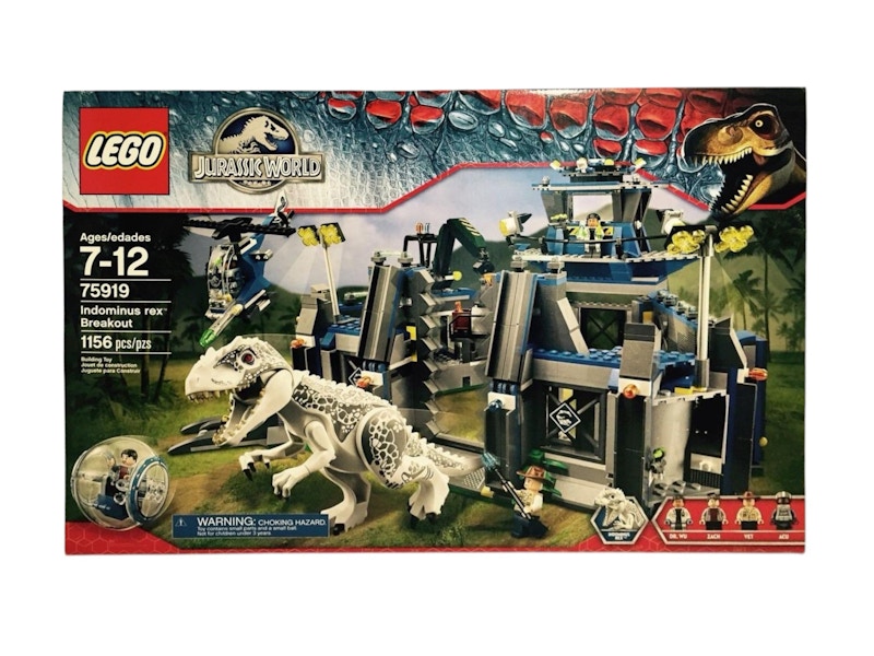 LEGO Jurassic World Indominus Rex Breakout Set 75919
