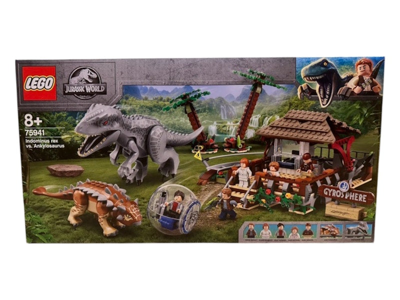 LEGO Jurassic World Indominus rex vs Ankylosaurus Set 75941