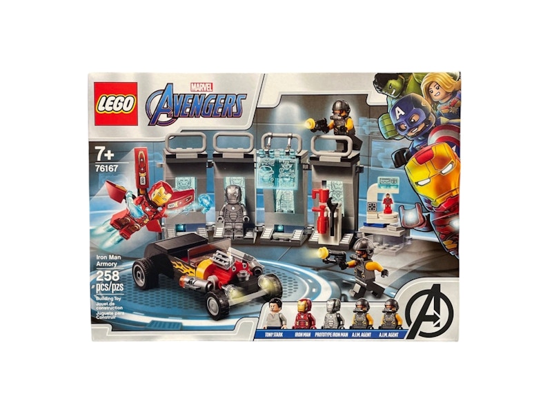 LEGO Marvel Super Heroes Iron Man Armory Set 76167