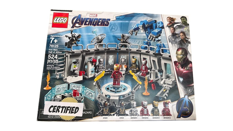 LEGO Marvel Super Heroes Iron Man Hall of Armor Set 76125