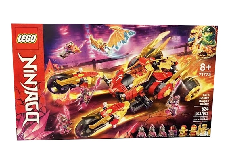 LEGO Ninjago Kai's Golden Dragon Raider Set 71773