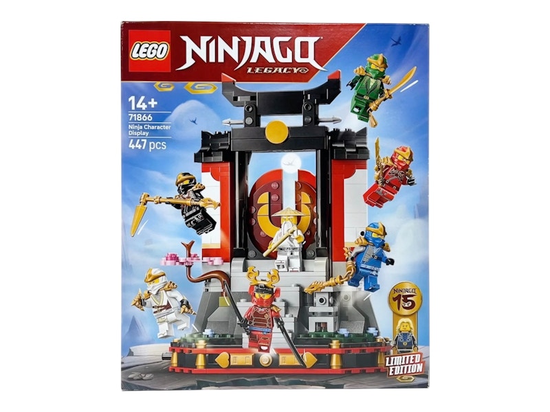 LEGO Ninjago Ninja Character Display 15th Anniversary Set 71866