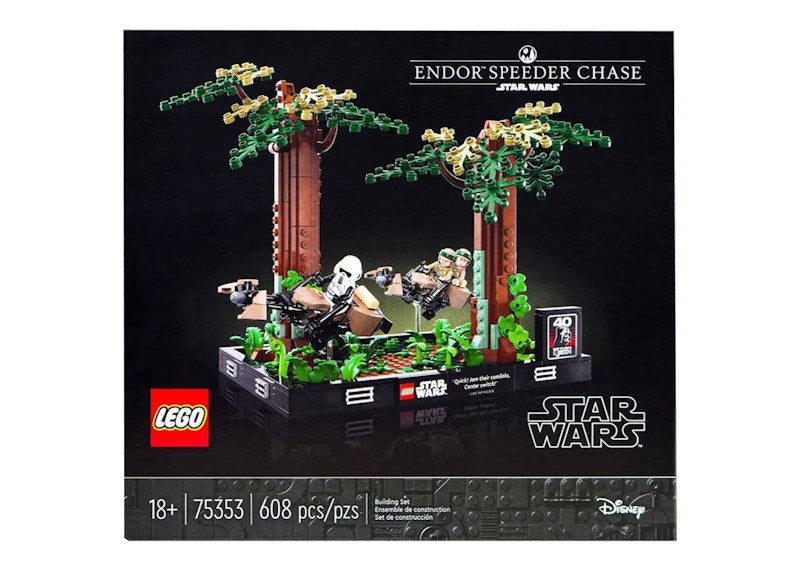 LEGO Star Wars Endor Speeder Chase Diorama Set 75353