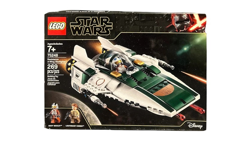 LEGO Star Wars The Rise of Skywalker Resistance A Wing Starfighter Set 75248