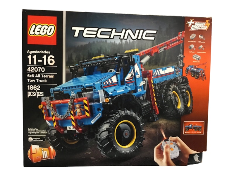 LEGO Technic 6x6 All Terrain Tow Truck Set 42070