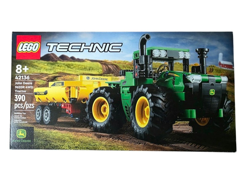 LEGO Technic John Deere 9620R 4WD Tractor Set 42136