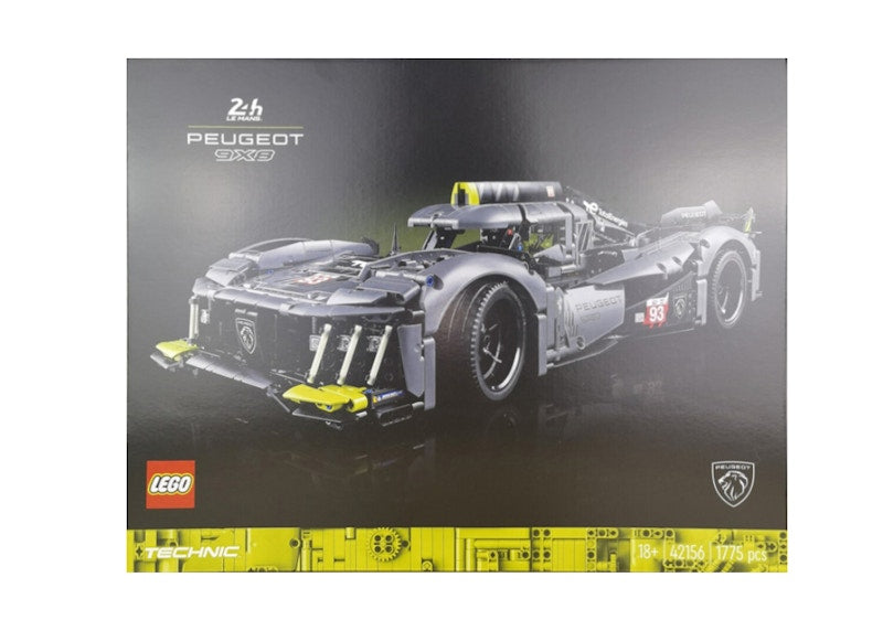 LEGO Technic PEUGEOT 9x8 24H Le Mans Hybrid Hypercar Set 42156