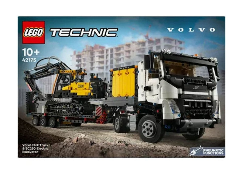 LEGO Technic Volvo FMX Truck & EC230 Electric Excavator Set 42175