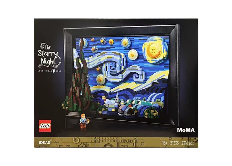 LEGO Ideas MoMA Vincent van Gogh The Starry Night Set 21333