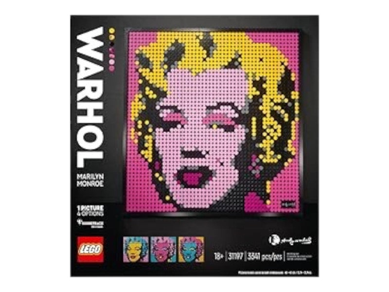 LEGO Andy Warhol Marilyn Monroe Set 31197