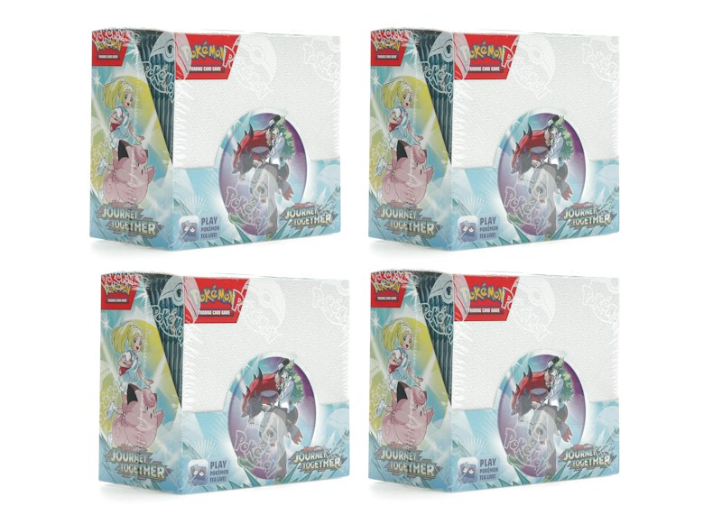 Pokémon Scarlet & Violet Journey Together Booster Box 4x Lot