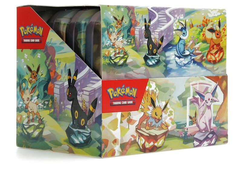Pokémon Scarlet & Violet Prismatic Evolutions 8 Tin Mini Display