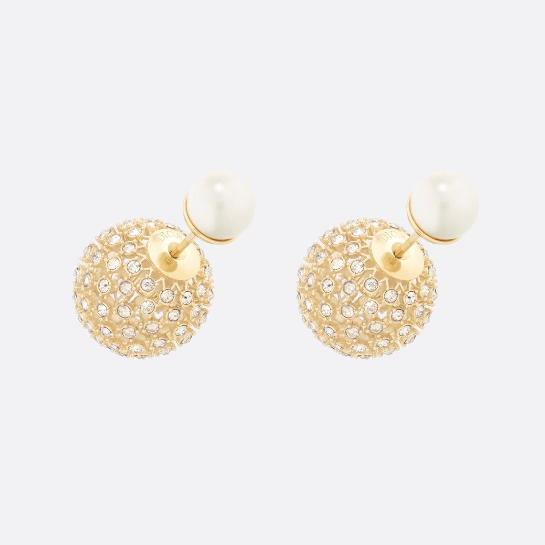 18K Dior Tribales Pearl Earrings