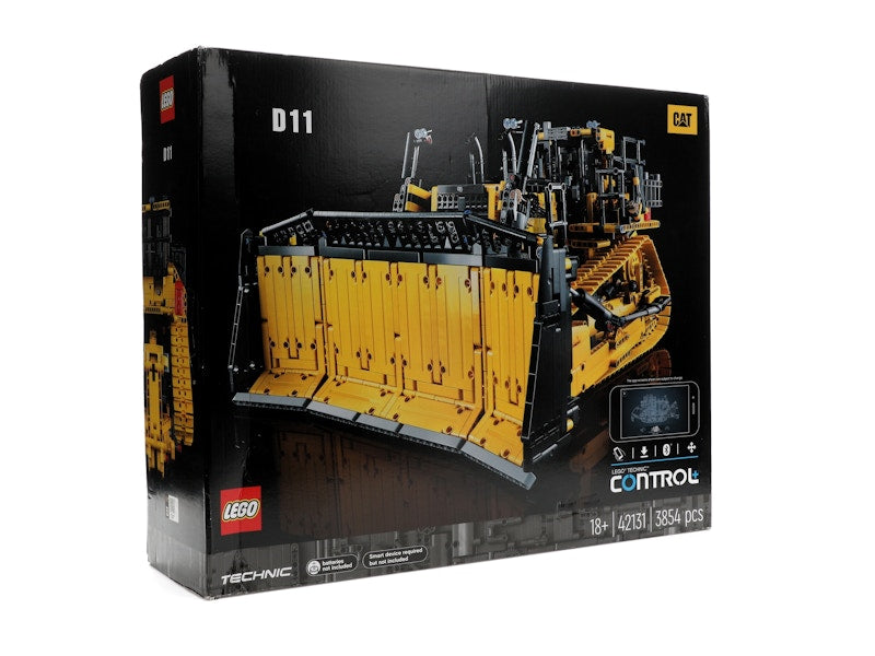 LEGO Technic App-Controlled Cat D11 Bulldozer Set 42131 Yellow/Black