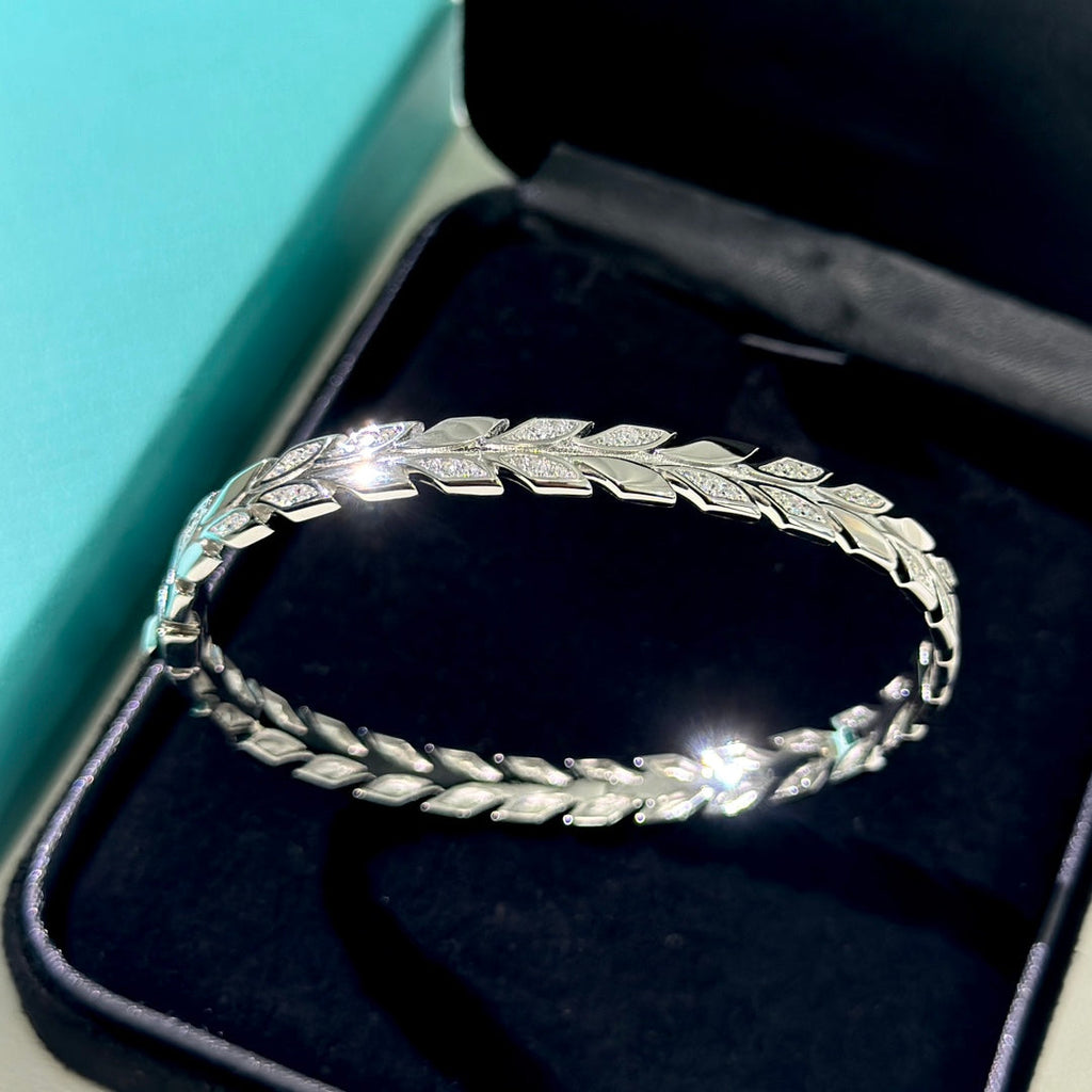 18K Tiffany Victoria Vine Diamonds Bracelet