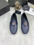 Dolce & Gabbana Apron-Toe Driving Loafers — hero