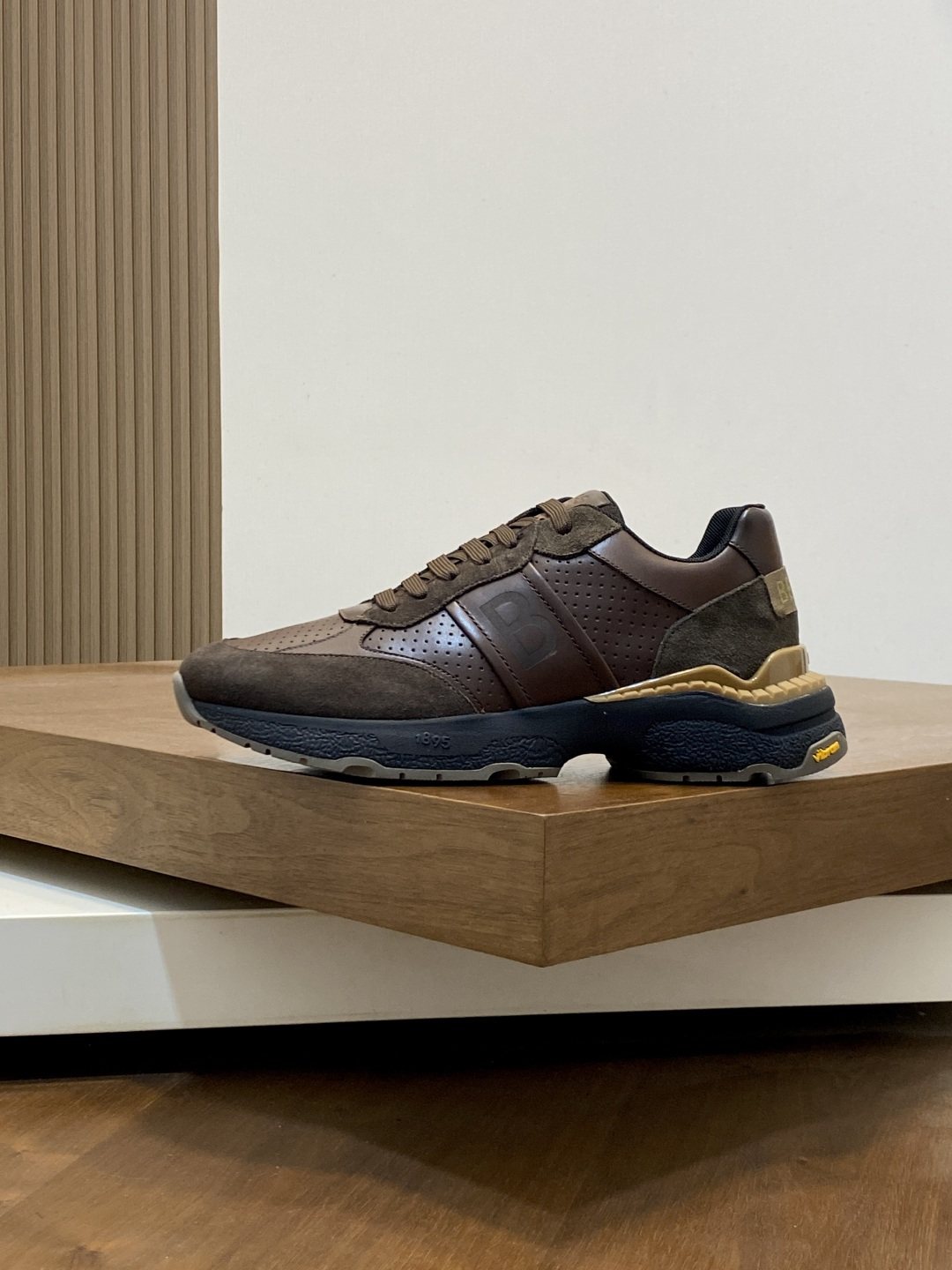 Berluti Sport Track Low-Top Sneakers — side