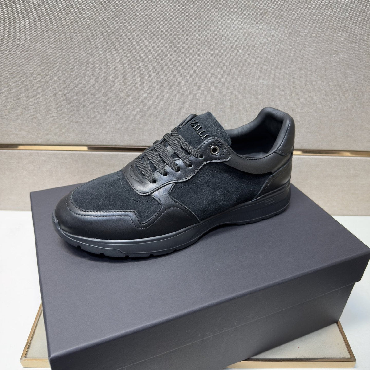 ZILLI Men's Paneled Low-Top Sneakers — front