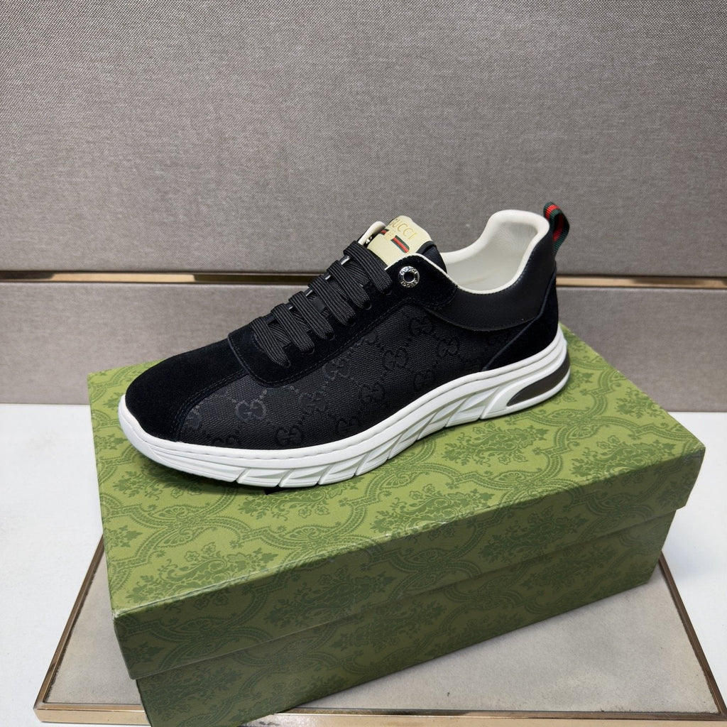 Gucci Patterned Low-Top Sneakers — hero