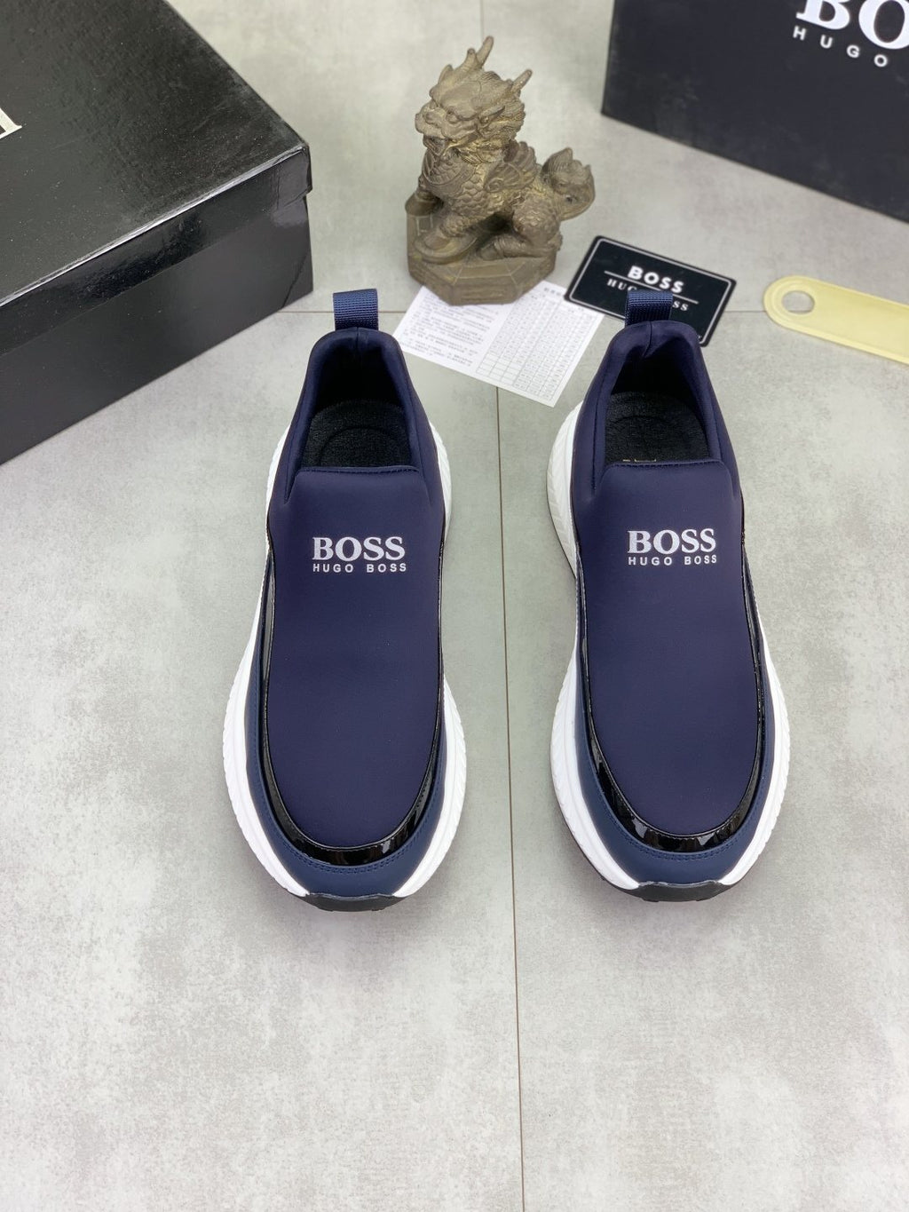 BOSS Low-Top Slip-On Sneakers — hero