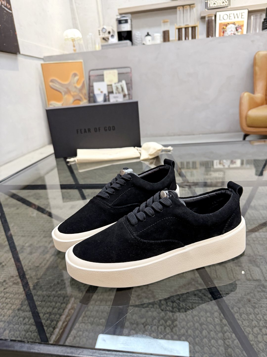 Fear of God Thick-Sole Low-Top Sneakers — front