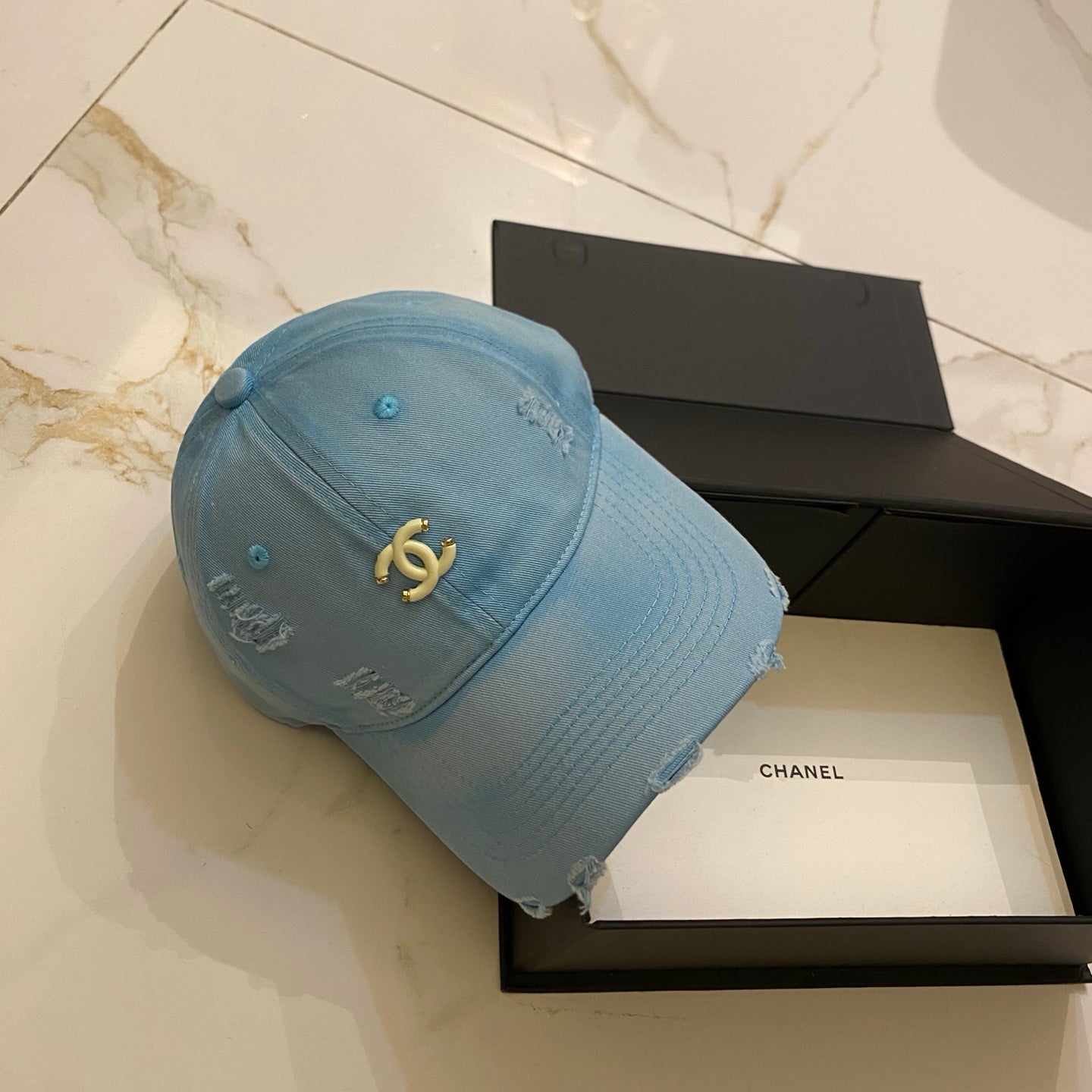CHANEL Dopamine Color Baseball Cap